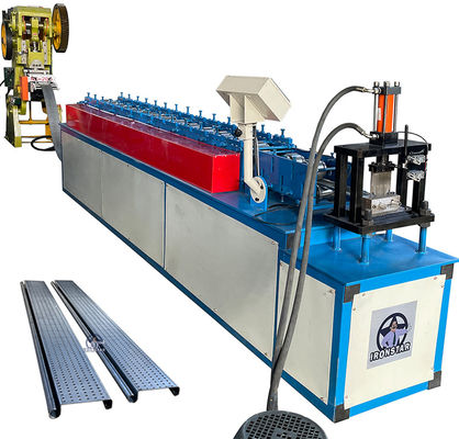 quality High End Good Quality Advertising Company Shutter Door With Punch Hole Cold Rolling Forming Machine Price factory